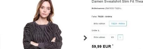 Mikina zhrill, l / m