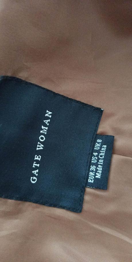 Kabátik na jar jeseň, gate,36