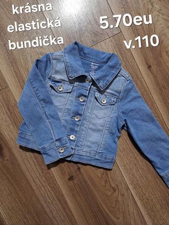 Riflová bundička, 110