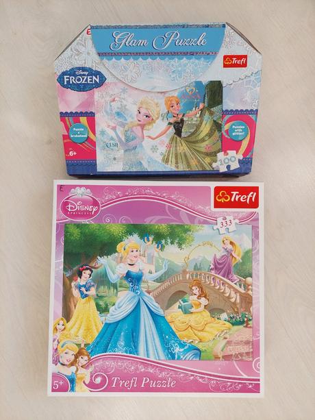 2x puzzle princezná, 