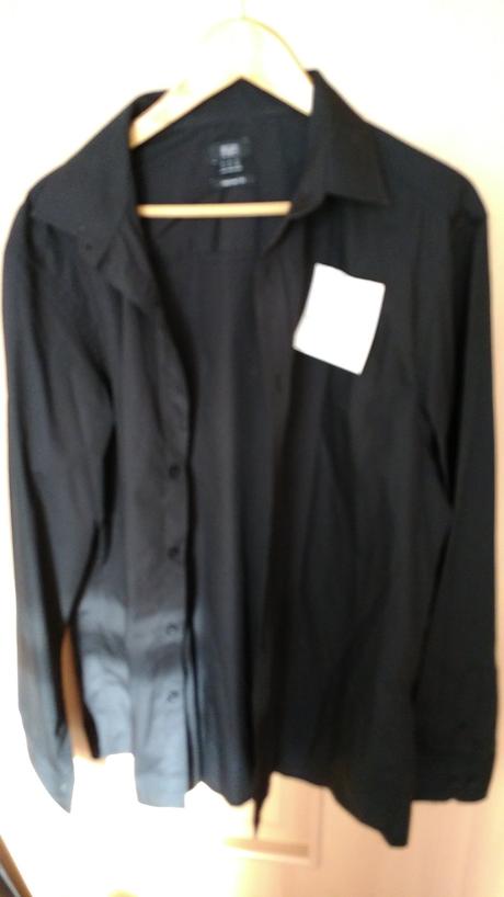 Čierna košeľa, f&f,43