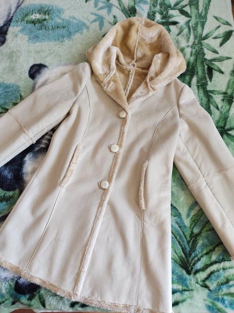 Kabat z umelej kožušiny, m