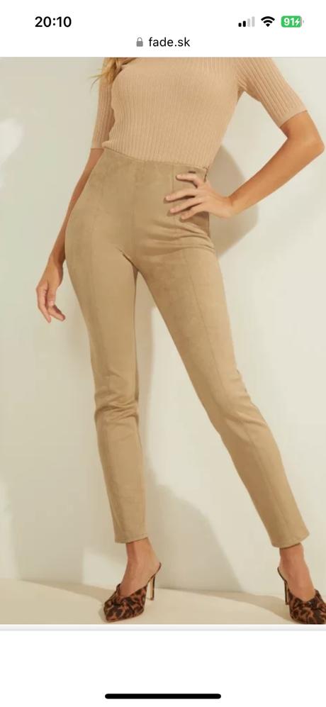 Guess originál elastické nohavice 1x oblečené, guess,s