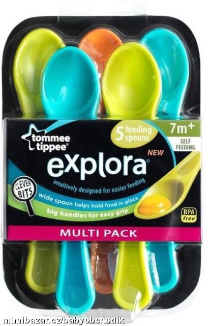 Tommee tippee lyzicky pribor hryzatka sacky, 