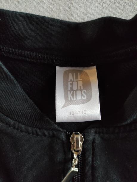 Módna mikina all for kids 104/110, 104