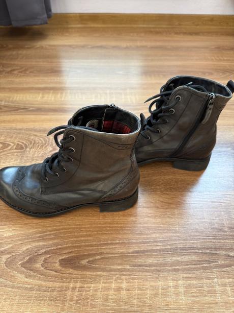 Koženné čižmy, tamaris,37