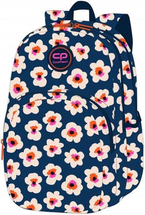 Školský batoh flowers,