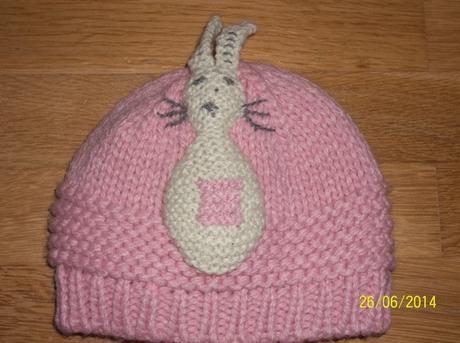 Zajačiková čiapočka a rukavice, next,62