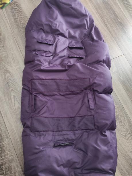 Teplý fusak easygrow  fialový, 