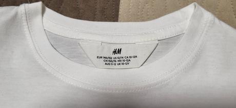 Tričko dlhý rukáv velk. 146/152, h&m,146