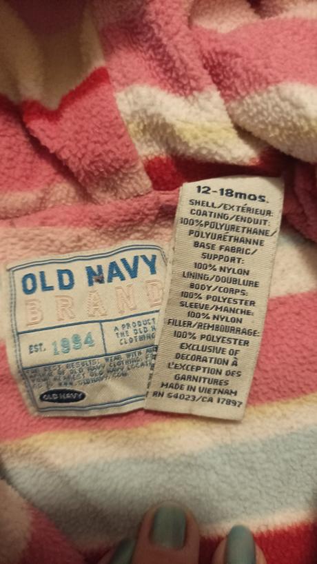 Zimná vetrovka, old navy,80
