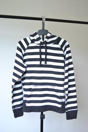 Čierno-biela mikina m, m