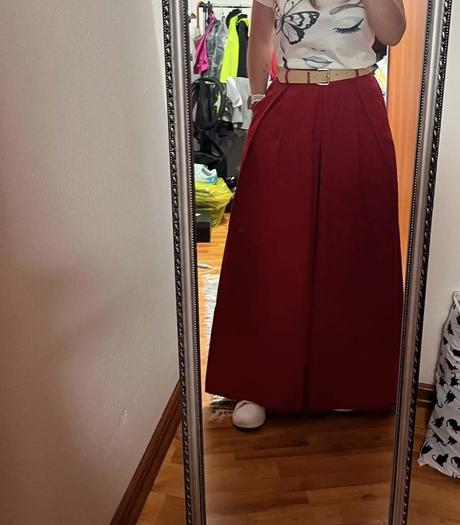 Dámske široké nohavice, 