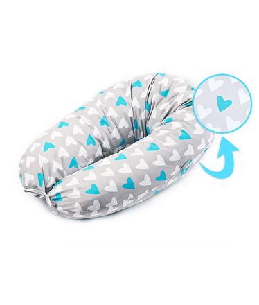 Sensillo polohovací vankúš na kojenie xl srdiečka, 