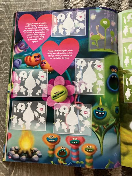 Dreamworks trolls sběratelské album, 