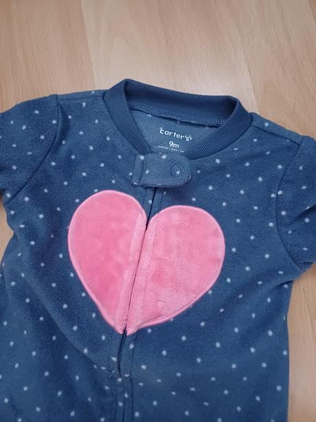 3x teplé pyžamko v.74/6-9 mesiacov, carter's,74