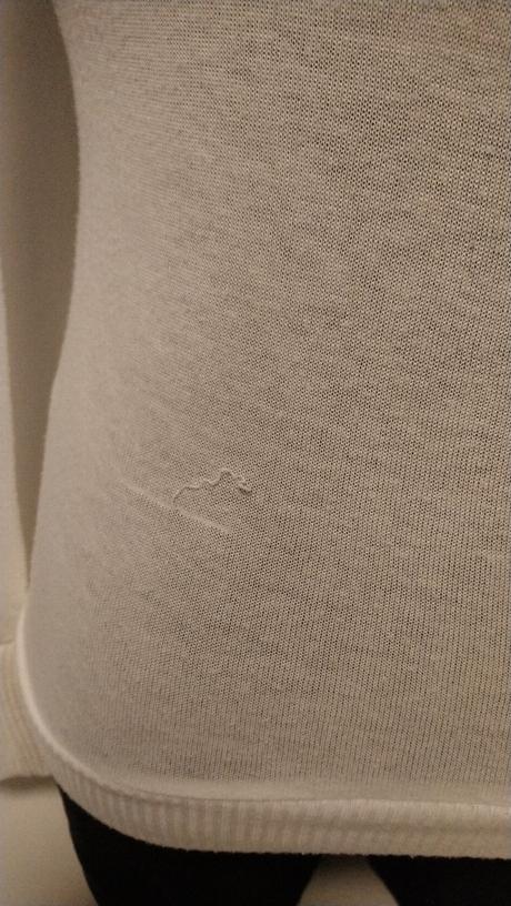 Biely pulóvrikový top popr. pulóvrik, jennyfer tay, xs