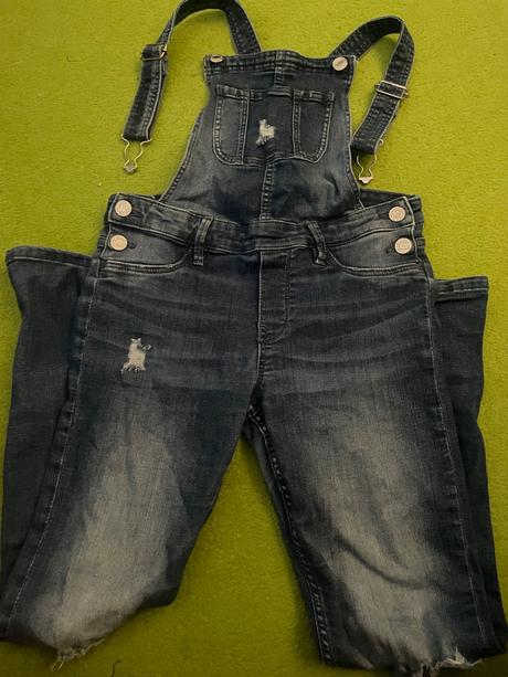 Krásne rifle na traky, denim,146