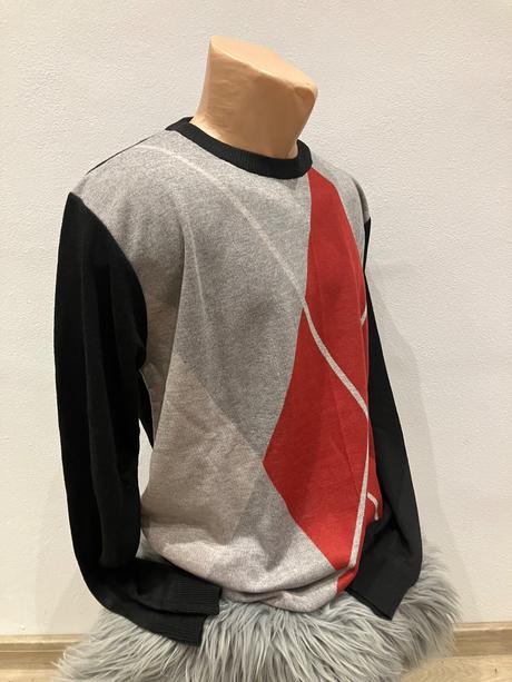 Pánsky vzorovaný sveter pierre cardin (xl), pierre cardin,xl