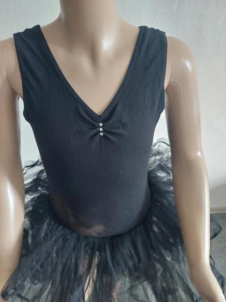 Čierne baletné body zn.manna veľ.140, 140