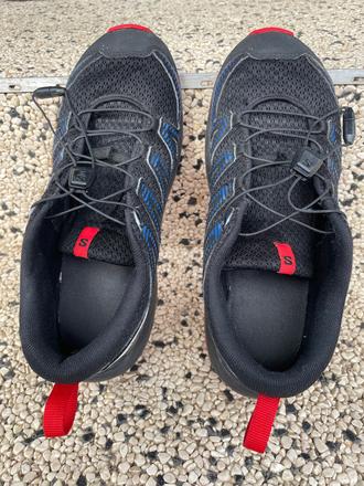 Juniorská outdoorová obuv salomon xa pro, salomon,39