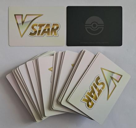 Pokémon žetón - karta vstar (68 ks), 