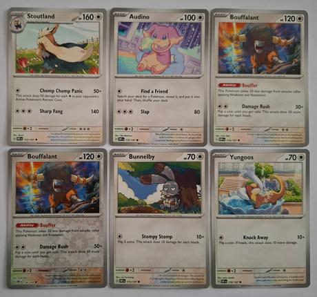 Pokémon karty "obsidian flames" (5),