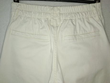 Krémové pohodlné nohavice, reserved,38