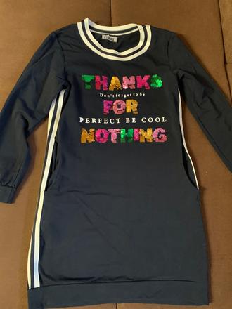 Super mikinove saty, 140