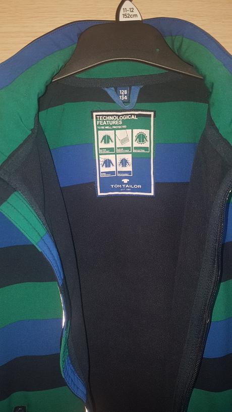 Prechodná softshellová bunda, tom tailor,128