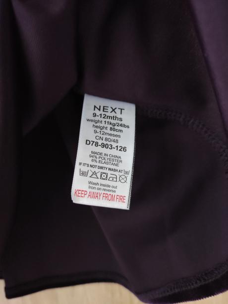 Zamatové šaty, next,80