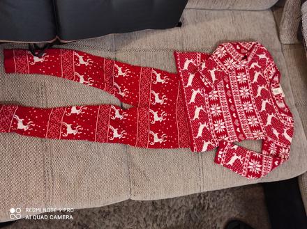 Zimný pletený komplet/nórsky vzor, 122