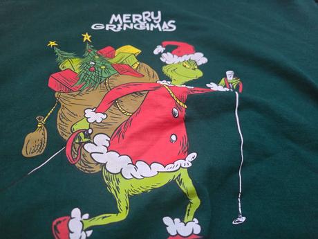 Vianočná mikina grinch č.170, sinsay,170