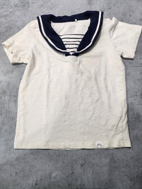 Tričko s námorníckym golierom, lindex,98