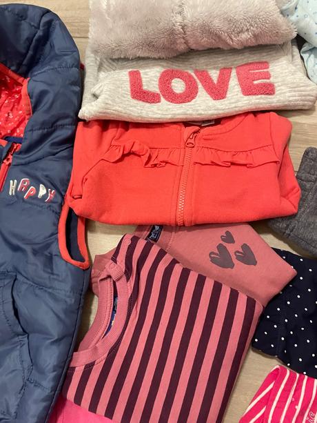 Balík oblečenia pre dievčatko, 86–98