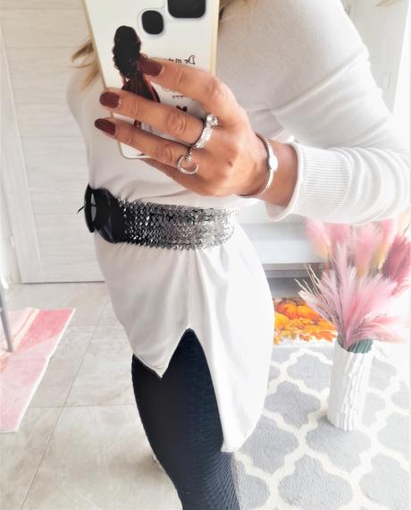 Flitrový elastický opasok, 