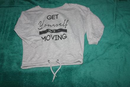 Mikina croptopova workout, 36