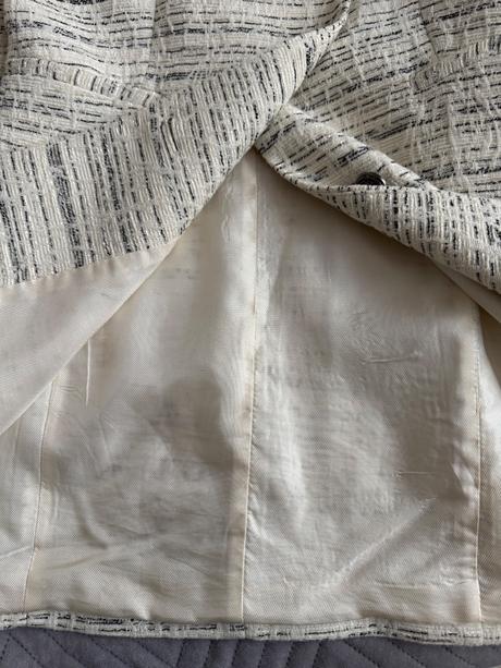 Štruktúrovaný jarný kabátik, zara,s