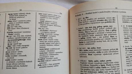 Slovensko-anglický prekladový slovník, 