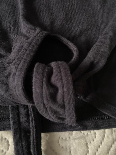 Tmavomodré tričko s viazačkou, s.oliver,38