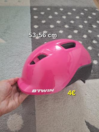 Cyklisticka prilba 53-56 cm btwin, s