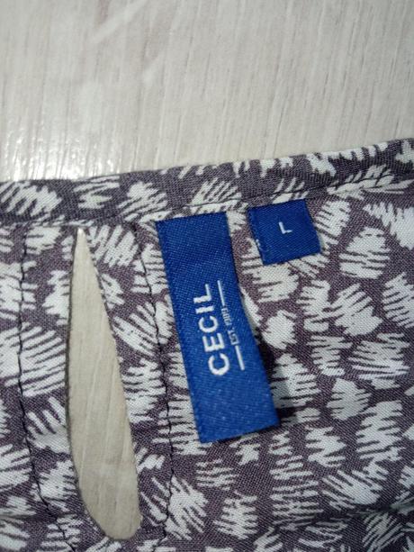 Dámska vzorovaná blúzka cecil (l), l