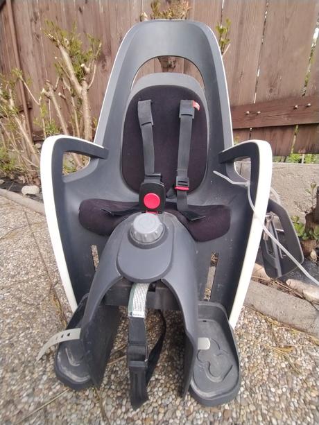 Hamax caress c3, cyklistická detská sedačka.,
