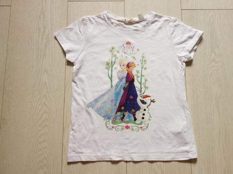 Tričko h&m 122/128 frozen, h&m,122