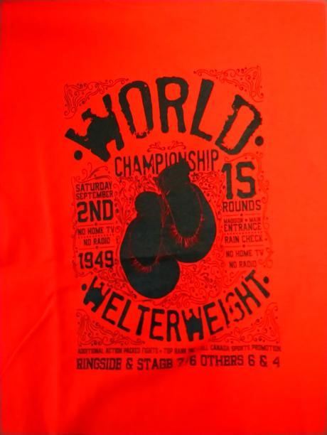 Pánske sýto červené tričko world, fruit, xl, xl