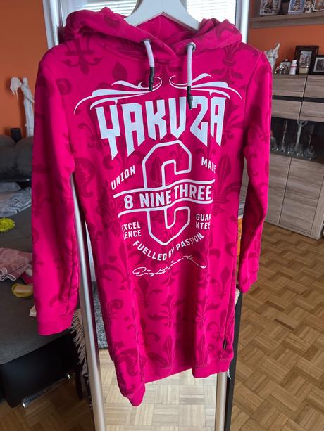 Predĺžená malo nosena mikina, xs