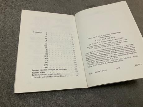 Hudobná náuka pre 3. ročník ľš, 