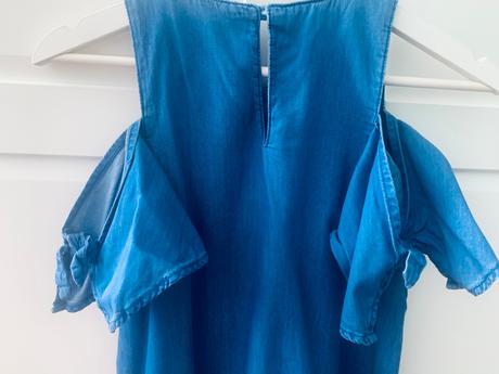 Riflové šaty, zara,152