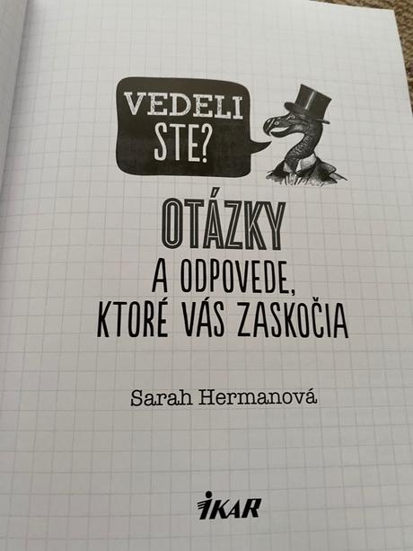 Vedeli ste otázky a odpovede ktoré vás zaskočia, 