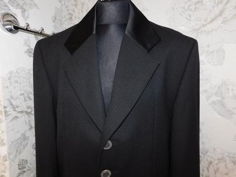 Luxusne panske predlzene sako/kabat, 48 / m / s